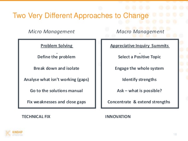 Macro-management